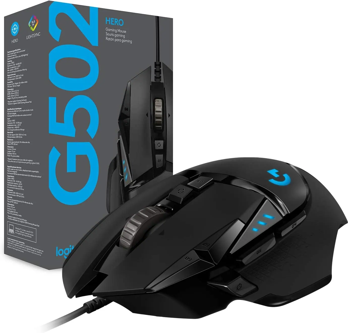 Mouse Logitech G502
